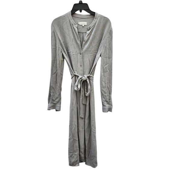 Hobbs London Wool-Blend Belted Shirtdress Women's 4 - Picture 1 of 8
